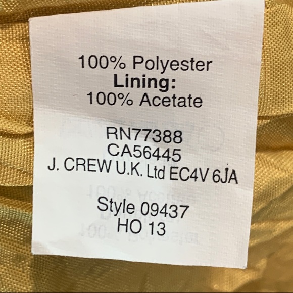 J. Crew Factory Jules Scroll Scarf Print Shift Dress - Picture 7 of 8